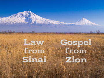 Two Mountains; Sinai and Zion